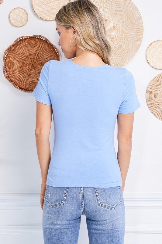 The Eclipse Cutout Tee | Sugar Rushlow Boutique